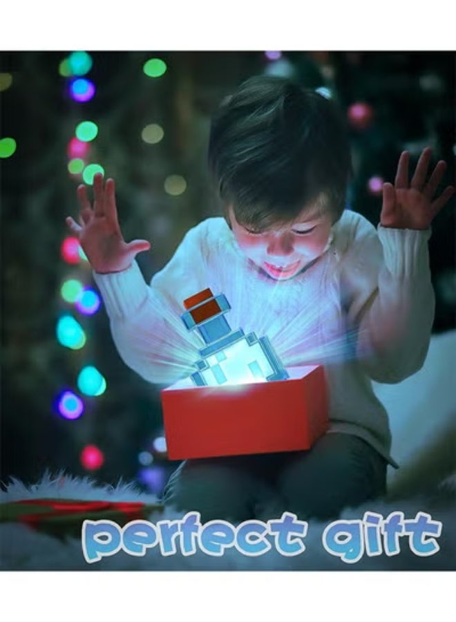 fantasize Potion Bottle Light Color-Changing LED Table Lamp Mood Light for Bedroom, Desk, Living Room, Playroom Home Decor Video Game Gifts - Image 4